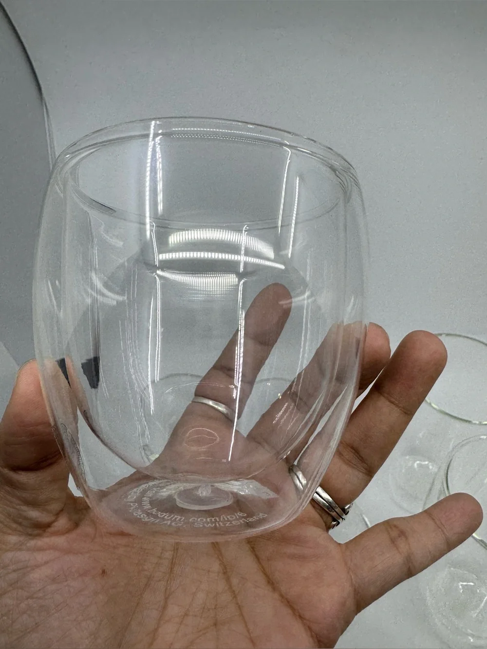 Bodum Pavina Double Wall Glass Tumblers 8 Pc